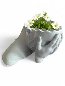 Drip Crying Figure Flower Pot – Emotional Sculpture Planter for Indoor Plants, Succulents, Cactus & Herbs, Modern Art Vase for Home Décor, Gifts, Desk, Shelf & Memorial Display