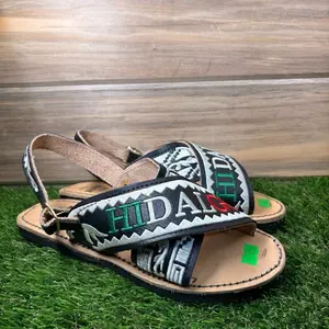 Hidago Sandals - huarache with Bold Tribal Design and Comfortable Fit for Everyday Wear