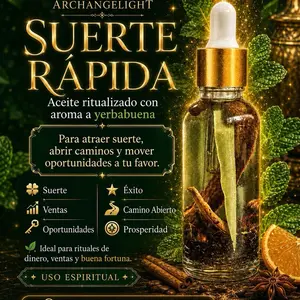 Suerte Rápida ritual oil spell oil