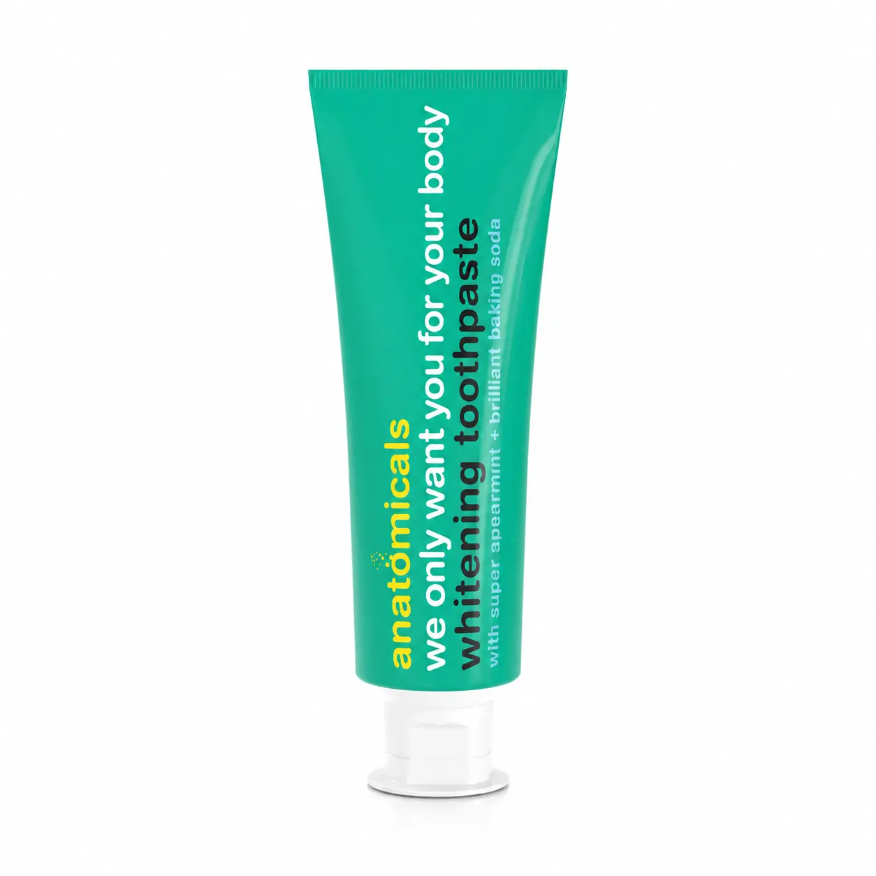 anatomicals British Baking Soda Toothpaste,Whitening Toothpaste, Fresh Mint Toothpaste for Bad Breath, Gentle and Non-Irritating, Protects Tooth Enamel (4.6 oz)