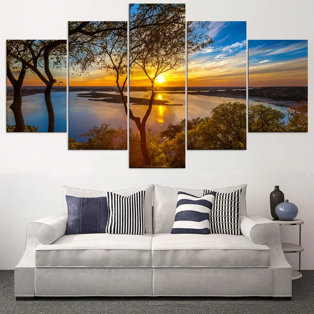 Canvas - 5 Panel Set: Canvas Print, Canvas Wall Art, Photo Canvas, Canvas Print from Photo, Wedding Photo Gift, Wall Decor, Anniversary Gift, Picture on Canvas