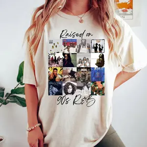 Raisedd 90's R&B Album Cover Tshirt Sweatshirt Hoodie, 90s Hip Hop Shirt, 90s Music Lovers Shirt, Unisex Sweater Pullover Tee