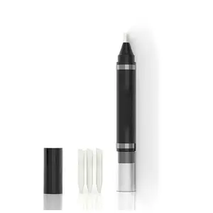 Eye Makeup Remover Pen, Makeup Remover Eraser Stick Corrector for Lipstick Eyeliner Instant Touch Up Correction, Mascara Smudges, Travel-Friendly Makeup Removing Pen With 3 Replacement Heads