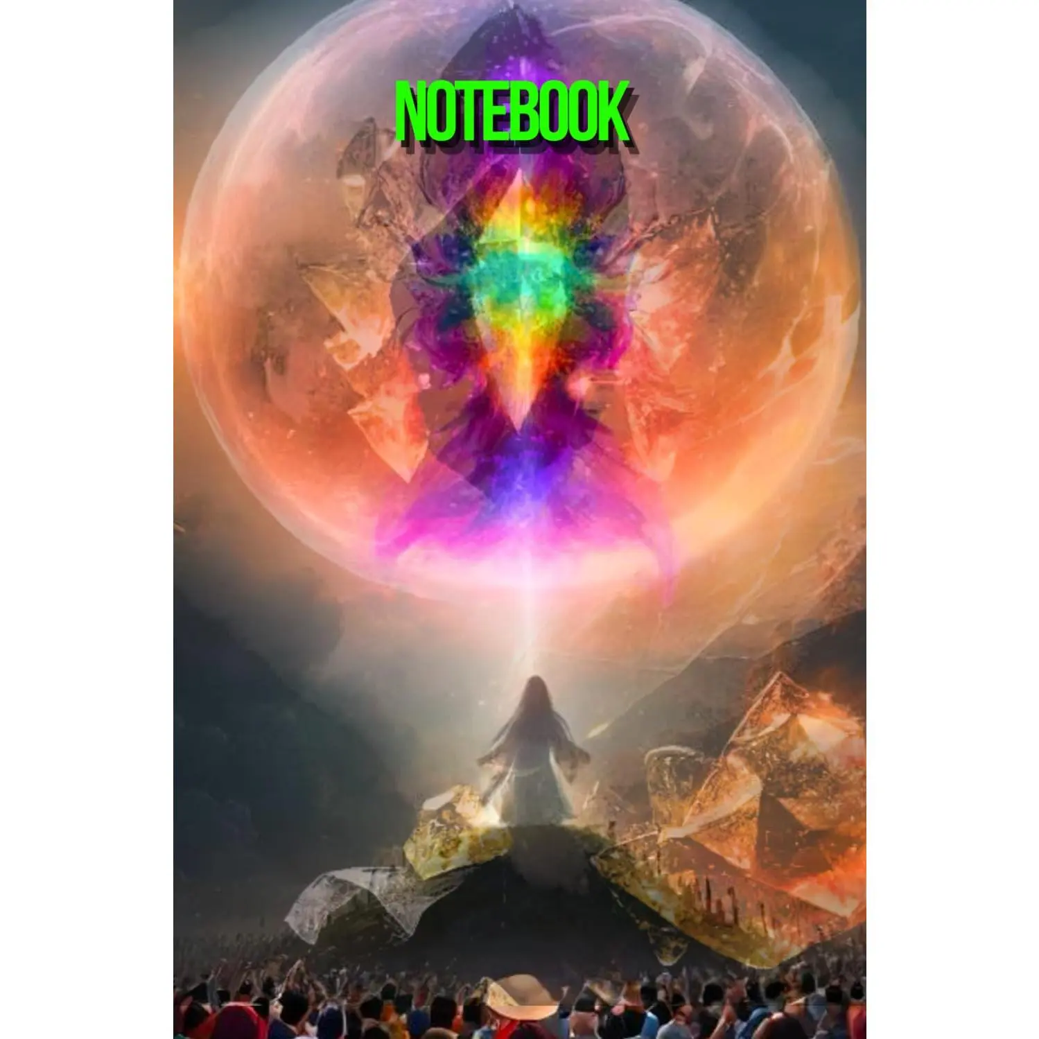 NOTEBOOK: Inspirational & Cool - 6"x 9" - 120 Lined pages - Perfect for Planning -Ideas - Notes - Thoughts