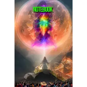 NOTEBOOK: Inspirational & Cool - 6"x 9" - 120 Lined pages - Perfect for Planning -Ideas - Notes - Thoughts