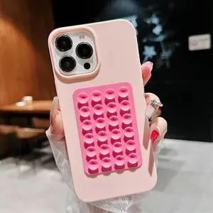 Pink Bubble Design Phone Case with Lens Protector, Fashion Phone Protective Cover, Phone Accessory Compatible with iPhone 11 12 13 14 15 Pro Max