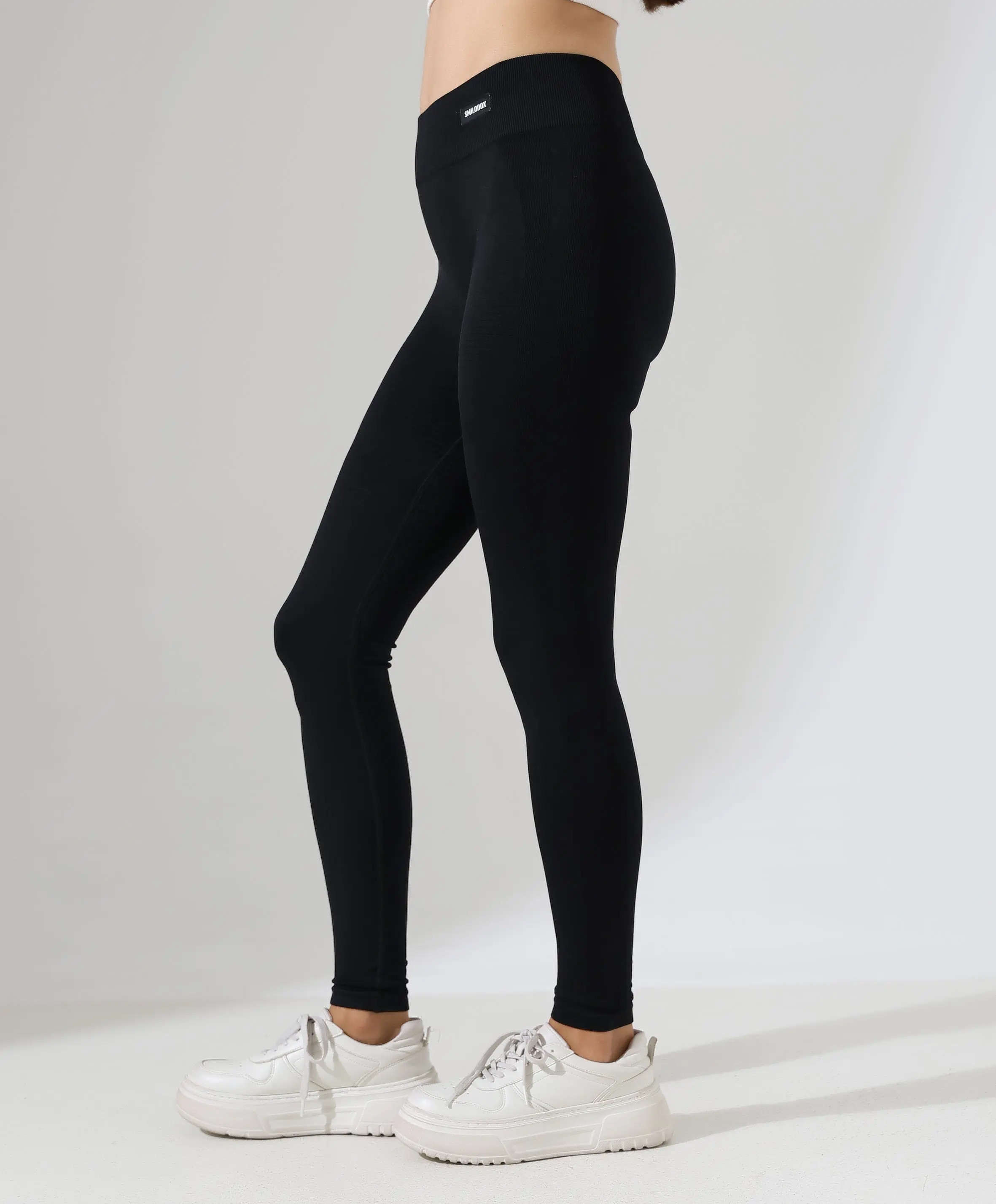 Women's High-Waist Scrunch Seamless Full-Length Leggings - Extra Slim, High Compression Female Sports Bottoms for Yoga, Gym Workouts