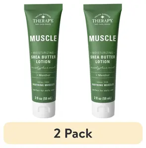 (2 Pack) Village Naturals Therapy Muscle Relief Hand & Body Lotion The Village Company