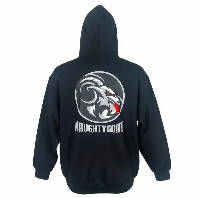 Men's Naughty Goat Attitude Pullover Hoodie - Intensity, Long Sleeve, Logos, Sizes M/L