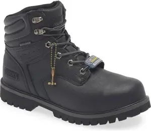 Smith Workwear Berkeley Steel Toe Boot Men's Safety Reinforced Lace-Up Synthetic Upper Non-Slip Lug Sole