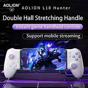 AOLION L10 Hall Effect Mobile Phone Game Controller for iPhone 15 Android Cloud Gaming Xbox Game Pass STADIA Wireless Bluetooth Console Smartphone