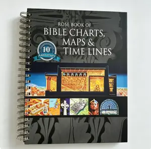 Rose Book of Bible Charts Maps & Time Lines 10th Anniversary Expanded Edition, Bible Study Reference Book, Full Color Reproducible Charts & Maps, Christian Educational Resource for Beginners & Teachers