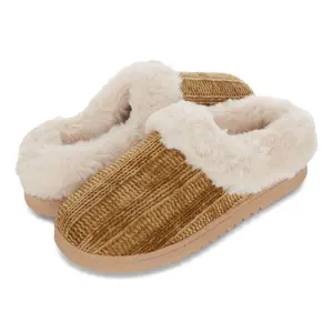 Floopi Women's Chenille Clog Indoor/Outdoor Slipper