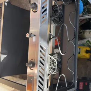 ROVSUN 2/3 Burner Outdoor Propane Gas Stove with Auto-ignition, Regulator & Side Shelves, 150,000/225,000 BTU Powerful Stand Cooker for Backyard Patio Cooking Home Brewing Canning Turkey Frying Summervibes