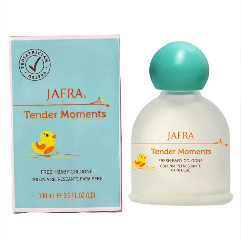 JAFRA Tender Moments Summer Fresh Unisex Baby Cologne (3.3 fl oz) - Water-Based Aquatic Fragrance with Vitamin C, Citrus, Soft Jasmine Notes, Sea Foam, Antioxidants for Gentle Skin Little Ones