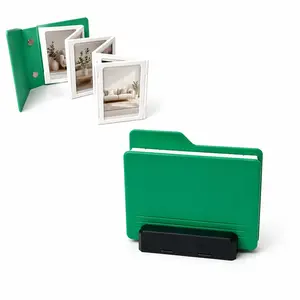 3D Printed Folding Photo Album, Creative Photo Collection Frame, Desktop Folder Decor, Includes Support Base, Model 377a