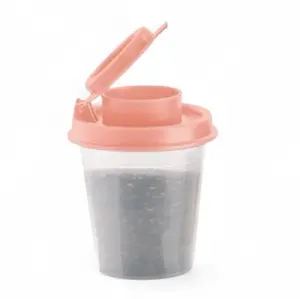 Tupperware Mini Shaker for  Condiments and Seasonings Easy Fill Design with Removable Seal