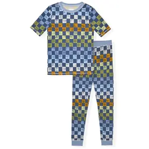 Sleep On It Boys 2-Piece Super Soft Jersey Snug-Fit Pajama Set