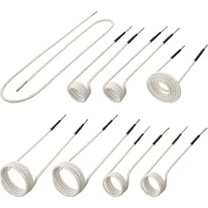 VEVOR Induction Heater Coil Kit 8PCS Most Used Induction Heater Coils with Varying Lengths, Heat Resistant Induction Heater Tool with Flexibility and Long Lifespan For Removing Rusty Bolts and NutsVEVOR Super Brand Day