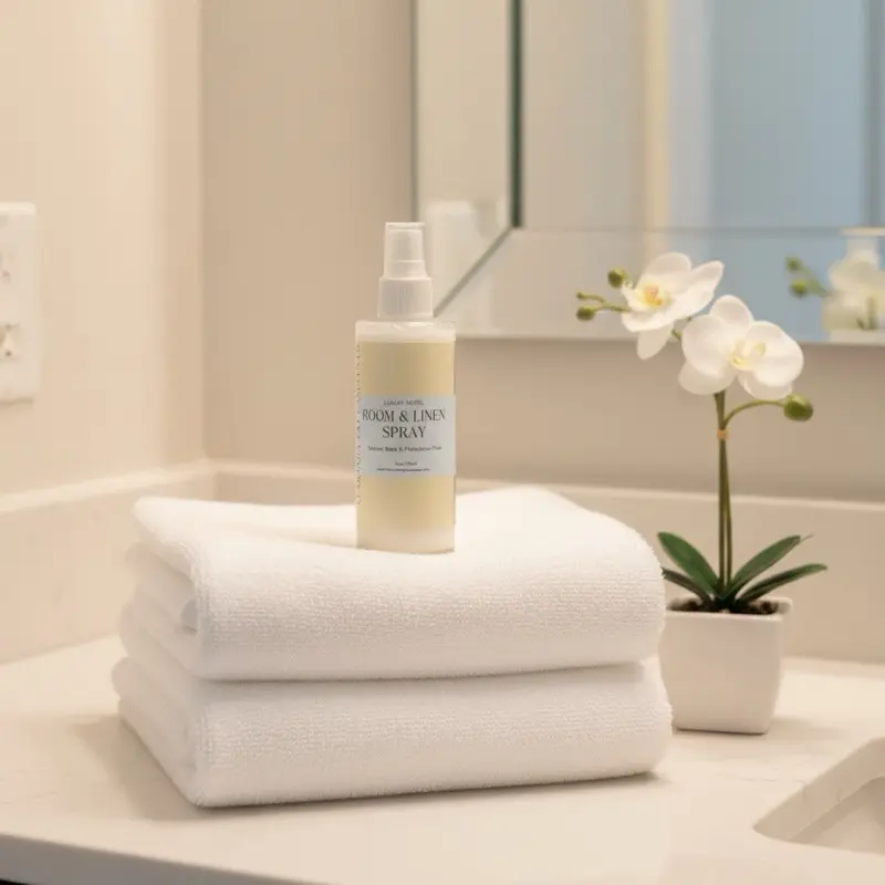Luxury Hotel Room & Linen Spray NATURAL BASE PHTHALATE-FREE for Elegant Aromas and Freshness (4oz)
