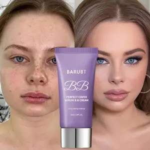 Barubt Serum Bb Cream & Concealer 35ML, Perfect Coverage, Flawless, Smooth, Long-Lasting Hydrating, Moisturizing Makeup Base, Ideal for Dry Skin, Liquid Form