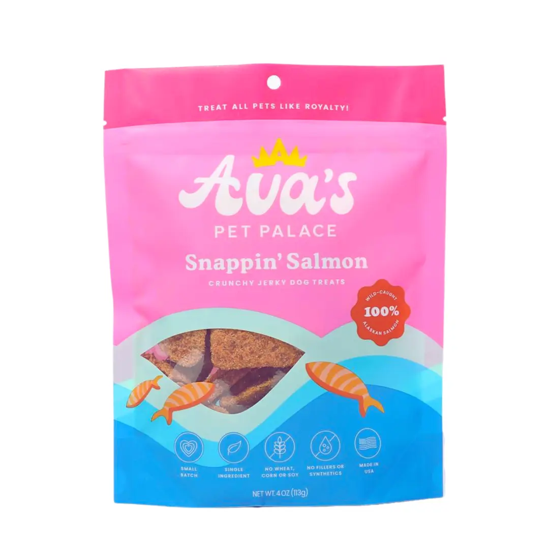 Wild Sockeye Salmon Dog Treats - Snappin' Salmon