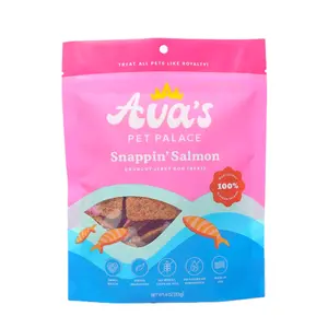 Crunchy Jerky Dog Treats - Snappin' Salmon