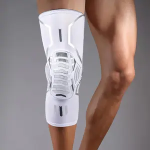 Compression Knee Brace for Men Women, 1 Piece Shockproof Knee Support Sleeve for Running, Arthritis, Joint Pain Relief, Sports Protection & Daily Wear