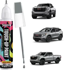 Sterling Metallic (GXD/WAH) for GMC Touch Up Paint, Exact Color Match Scratch Repair Kit Compatible with GMC Yukon, Acadia, Sierra, Canyon, Savana, Terrain