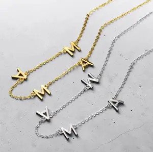 18k Gold-Plated Mama Necklace | Mother's Day Gift