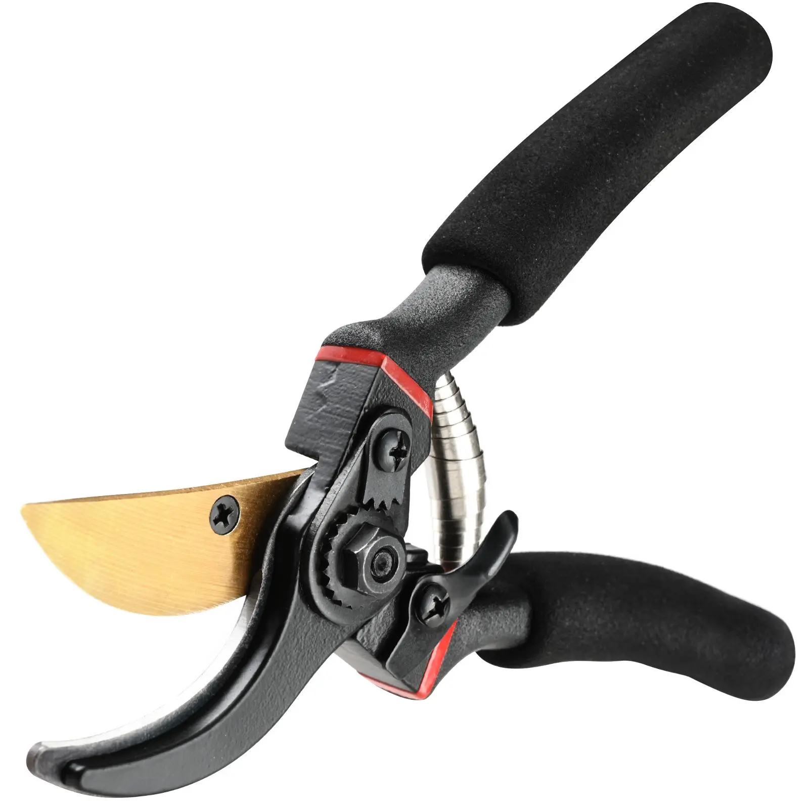 Mini Garden Shears - Sharp Blade Garden Pruning Tool, Non-Slip Comfort Handle, Safety Lock, 3X Easier Cutting, Precise Smooth Cuts, Versatile Plant Trimmer for Trees Shrubs
