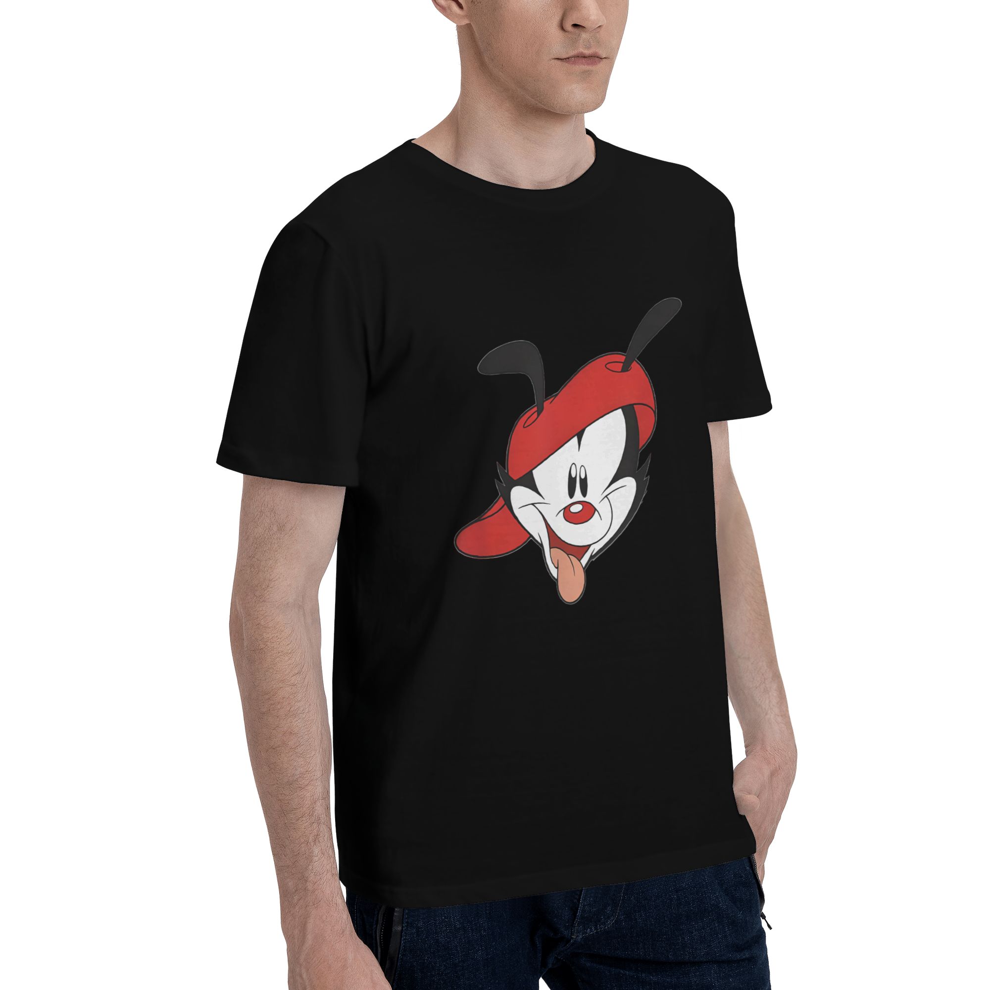90s Retro Animaniacs Wakko Warner Aesthetic T-Shirt Summer breathable leisure