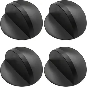 4 Piece Floor Door Stopper Set, Self-Adhesive Non-Slip Door Wedge, Protects Walls/glass Doors, Suitable for Hard Floors, Floor Protectors, Floor Stoppers