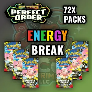 TCG SHRIMP PERFECT ORDER (ENERGY BREAK) 72x Pack Break