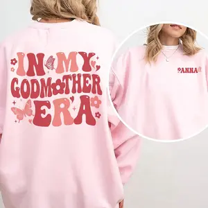 Personalized In My Godmother Era Sweatshirt, God Mother Sweatshirt, Godmother Proposal Sweater, Birthday Gift For Mom, Christmas Gift For Godmother