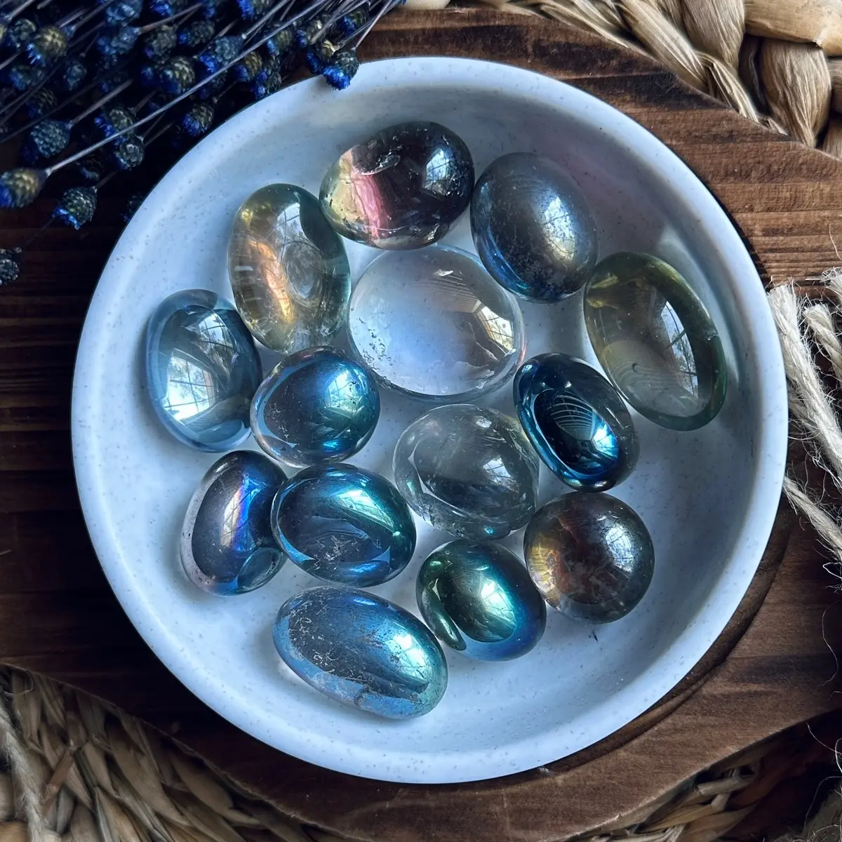Angel Aura Clear Quartz Crystal