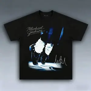 Michael Jackson Graphic Tee, King of Pop Tee, Vintage Music Shirt, Pop Fans Shirt, Music Lover Gift Merch For Fans, Unisex Cotton Y2K