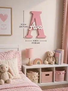 Personalized Kids Name Wall Sign, Lightweight Hangable Home Decoration Plaque, Gifts for Bedrooms & Nurseries