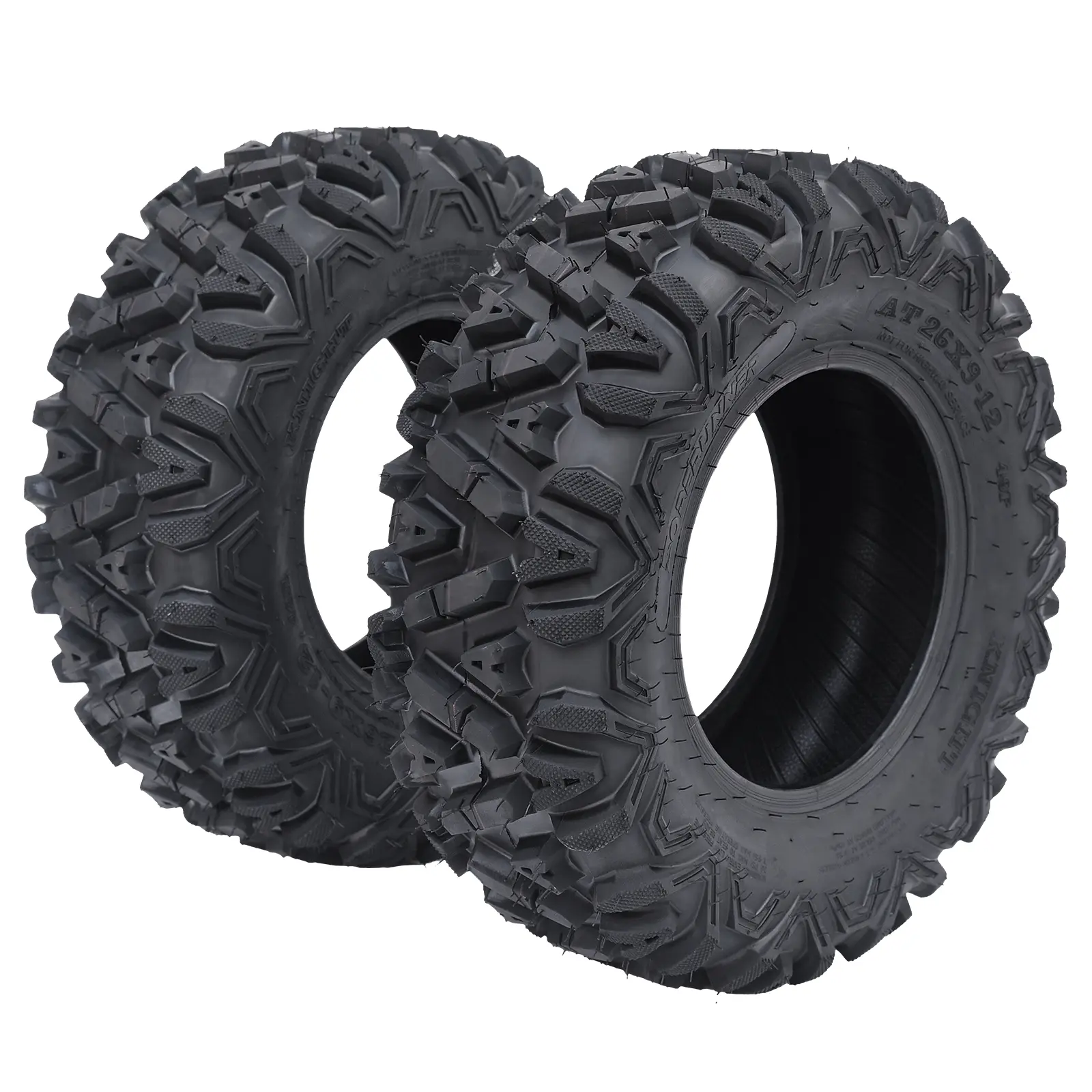 [Football Fan SeasonDeal] 2026 New Upgraded 2pcs AT20x11-9-6PR 20x11-9 ATV Tires - All-Terrain, Off-Road, and Mud/Trail Tires for ATVs and UTVs, Tubeless, Set of 2 Ideal Birthday Gifts for Women Men Friends