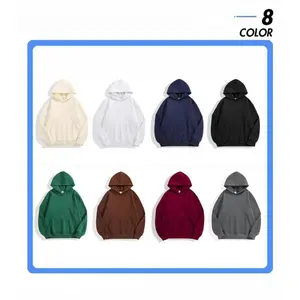 Unisex Heavyweight Cotton & Fleece Hoodie - 16.9oz (480gsm) Thickened Pullover, Perfect for Cold Weather & Casual Layers Menswear Sweatshirts