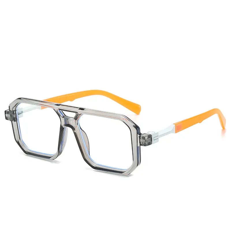 Transparent gray frame white sheet