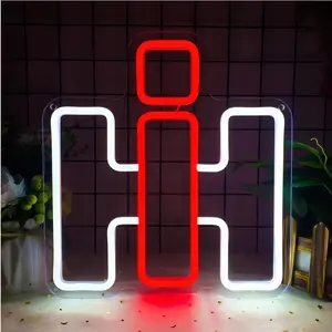Harvester LED Neon Sign, Wall Decoration - Versatile Light for Man Cave, Living Room - Perfect Birthday Gift for Men, Led Sign, Room Decorations, Ambiance Light Signs, Bright Light Signs