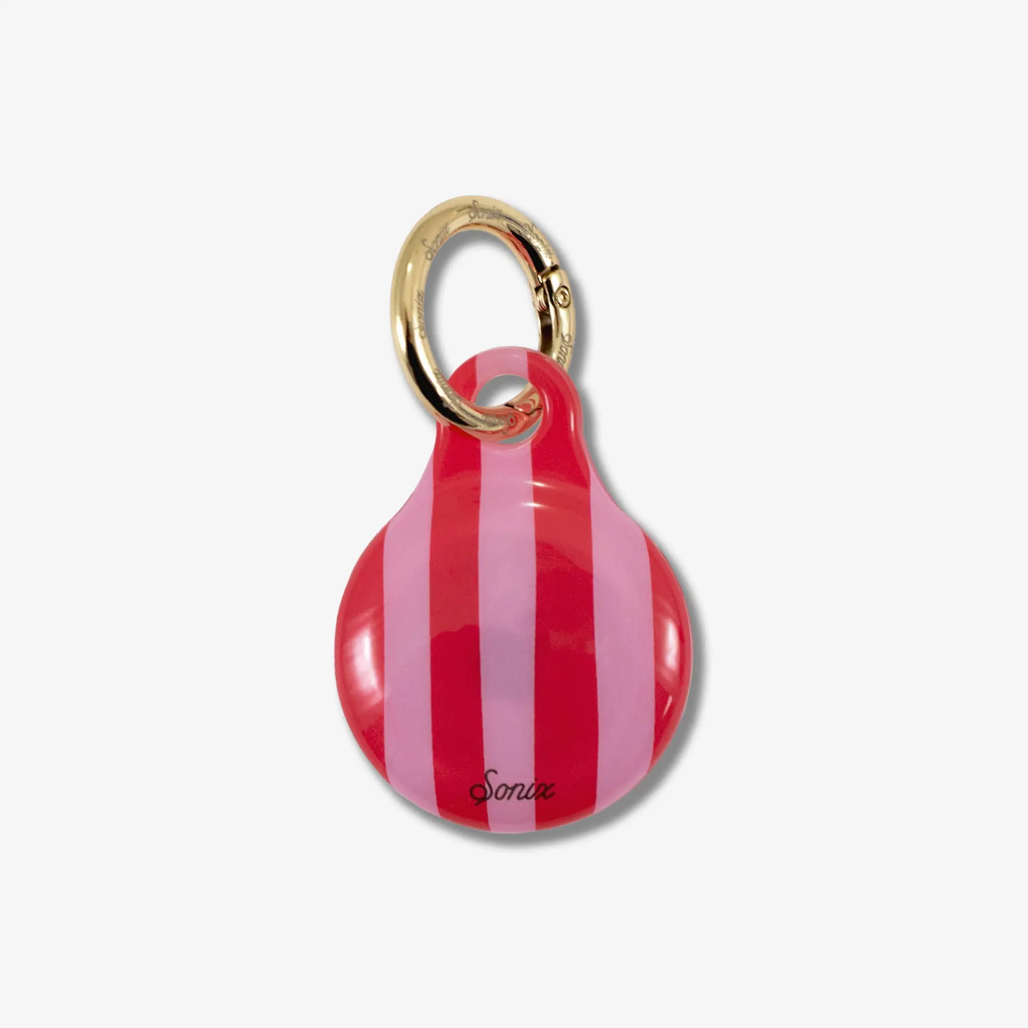 AirTag® Cover - Jelly Stripe Pink / Red