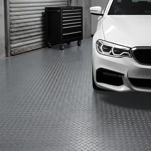 2.8mm Thickened Heavy Duty Garage Floor Mat, Custom Size Waterproof Non-Slip Floor Protector for Car, Trailer, SUV, Basement and Gym