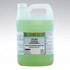 Concrete Resurrection CR‑585 Surface Neutralizer – Professional pH Rinse for Acid‑Stained Concrete