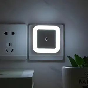 LED Night Lights Plug into Wall 4-Pack, Plug in Night Light, Dusk to Dawn Nightlight Led Night Lights for Bedroom, Bathroom, Hallway Warm White