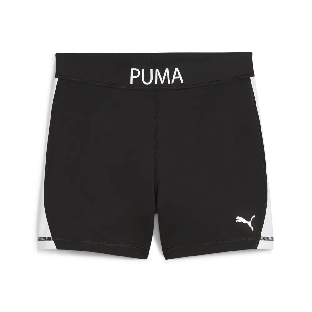 PUMA Womens Strong High Waist Athletic Shorts Casual Bottoms Casual - Black