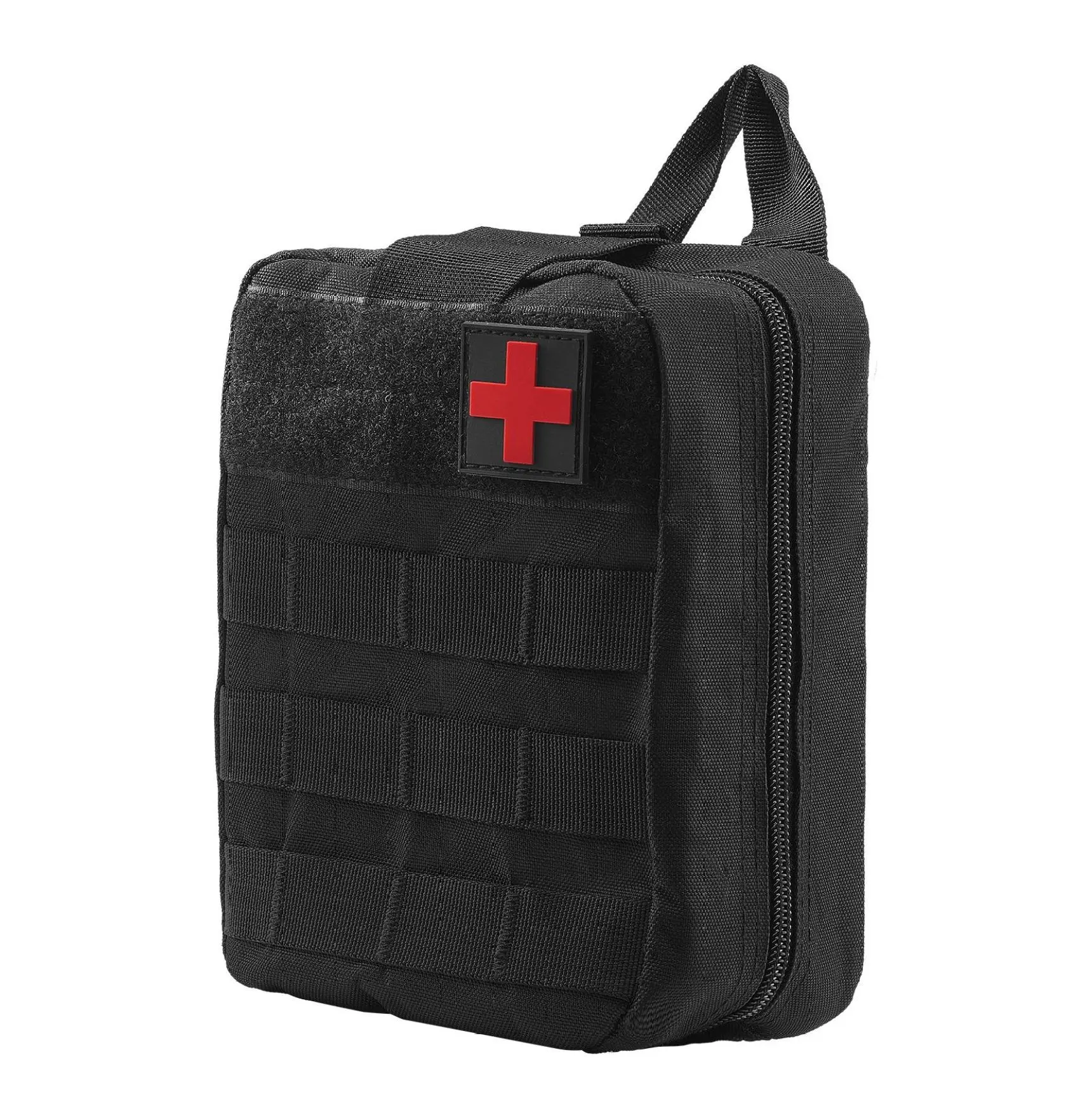 First Aid Kit 250 Pieces, 600D Nylon Survival Kit, Emergency Trauma Bag for Camping, Hiking, Outdoor Adventure, Men & Women Default