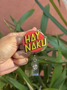 Hay Naku ID Badge Reel – Funny Filipino ID Holder ( Alligator Clip )