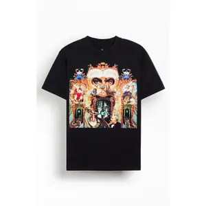 PacSun Men's Michael Jackson Dangerous T-Shirt - Multicolor